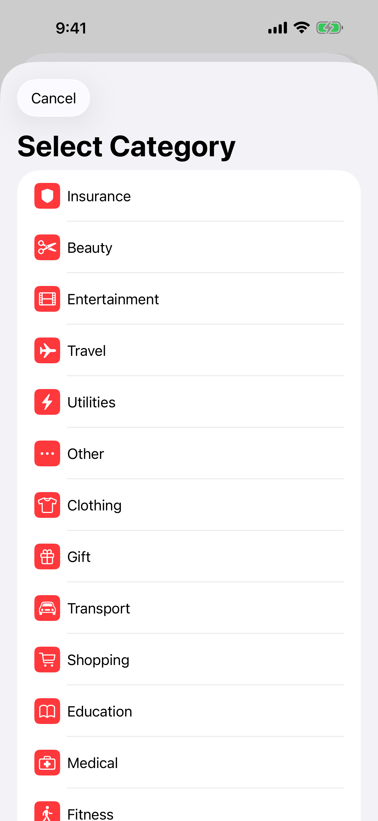 Bills tracking